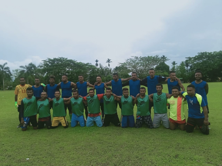 IKMABI dan IKMAWAR Gelar Pertandingan Sepak Bola Persahabatan. [Foto: JP/WRP]