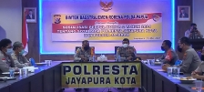 Biro Rena Polda Papua Gelar Sosialisasi SOTK di Polresta Jayapura Kota. [Foto: Polresta Jayapura Kota]