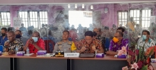 Kapolres Merauke hadiri Rapat Subda PON XX tahun 2021 di Merauke. [Foto: Polres Merauke]