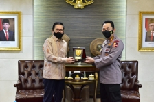 Kapolri Minta PT Freeport Berpartisipasi Aktif Bangun Papua. [Foto: Humas Polri]