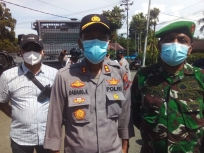 Hindari Klaster Baru, Polisi Amankan Oknum Massa Aksi di Manokwari. [Foto: JP/Rolly]