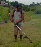 Kampung Obo Bintuni Kembali Bersih dan Terang. [Foto: JP/MW]