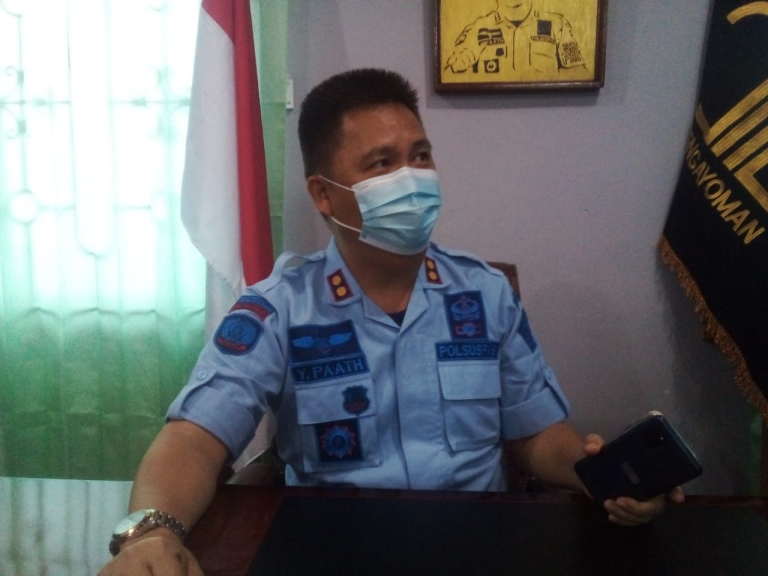 Kepala Lembaga Pemasyarakatan (lapas) Manokwari, Yulius Paath. [Foto: JP/Rolly]
