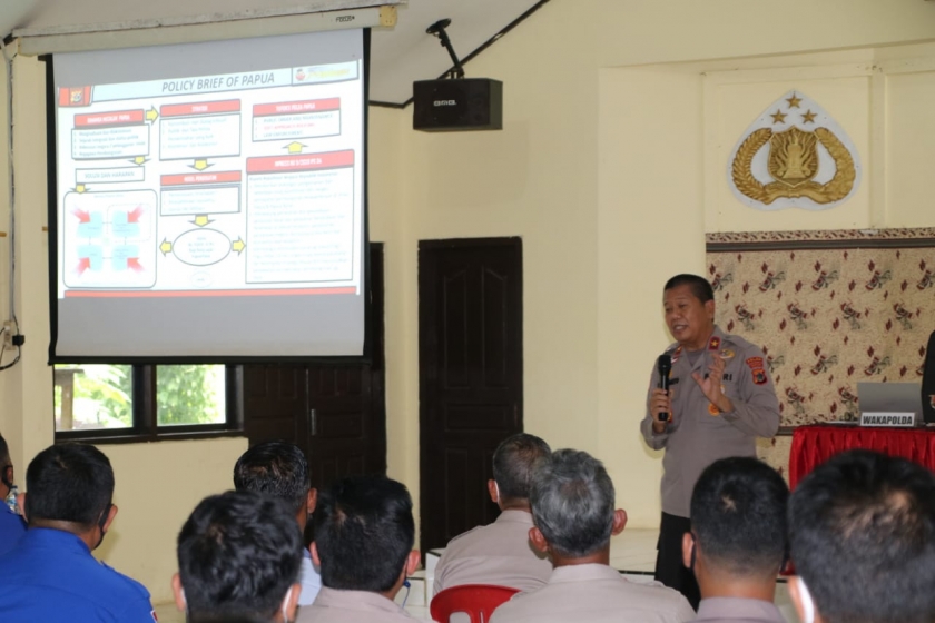 Wakapolda Papua: Program Binmas Noken Unggulkan Kearifan Lokal. [Foto: Polres Merauke]