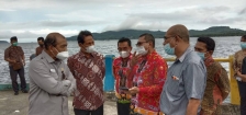 Tinjau Ambon New Port, Nono Sampono : Warga Jangan Jadi Penonton. [Foto: Dok. DPD RI]