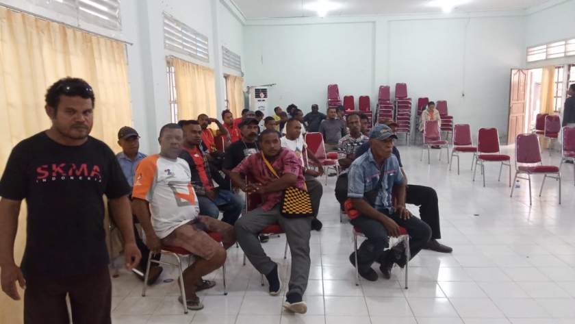 Boy Baransano: Brigadir Man Ganggang Siap Amankan Mubes Suku Byak. [Foto: WRP]