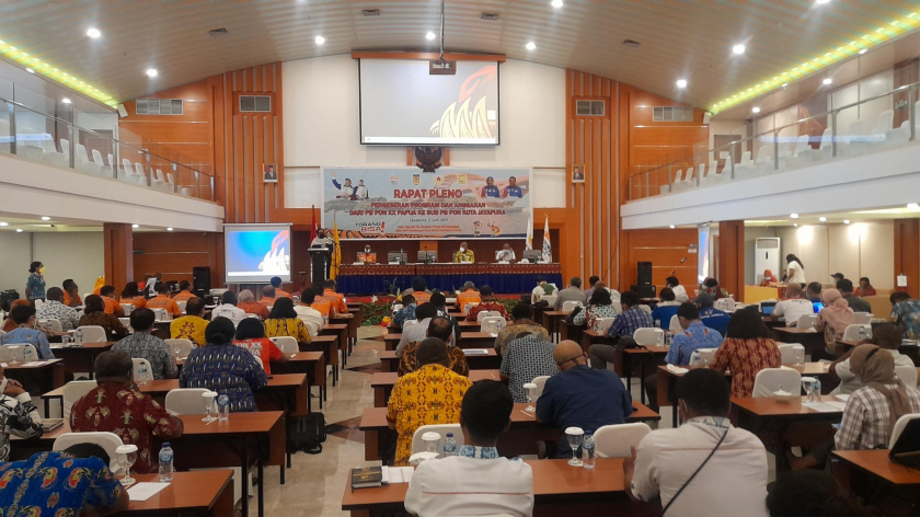  Sub PB PON Kota Jayapura Terima Anggaran PON 108 M. [Foto: Diskominfo Papua]