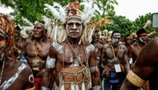 Masyarakat adat Papua. [Foto: ist]