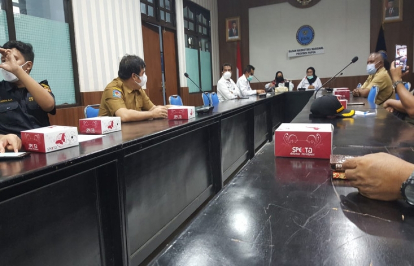 RAN P4GN Hasilkan Usulan Bangun Panti Rehabilitasi Narkoba di Papua. [Foto: Pemprov Papua]