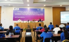 Pelatihan Thematic Academy DTS 2021 IT untuk Eks Pekerja Migran di Kupang. [Foto: Kominfo RI]