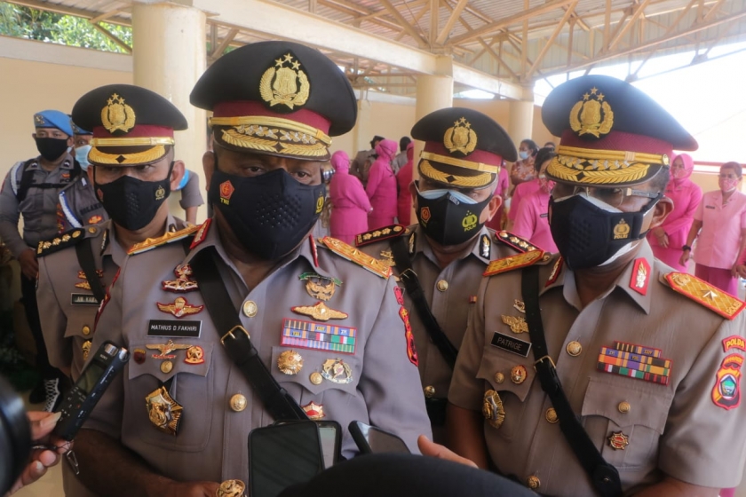 Wakapolda Papua Barat Apresiasi Siswa Papua Barat Raih Predikat Trengginas Di SPN Jayapura. [Foto: Polda Papua Barat]