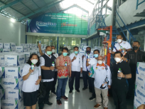 Air Minum Kemasan Lokal Berpeluang Jadi Minuman PON XX Papua. [Foto: Diskominfo Papua]