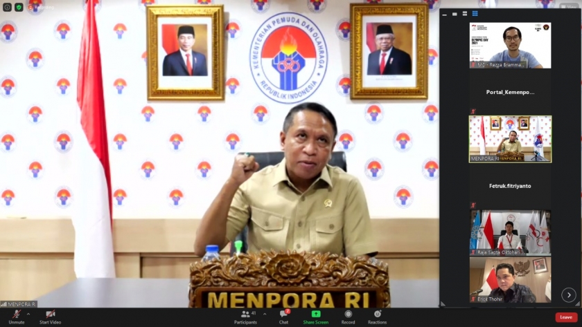 Menteri Pemuda dan Olahraga Republik Indonesia (Menpora RI) Zainudin Amali. [Foto: Kemenpora RI]
