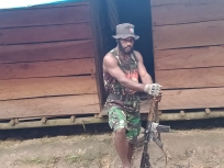 Komandan Operasi KKB Kodap III Ndugama, Pemne Kogeya. [Foto: ist]