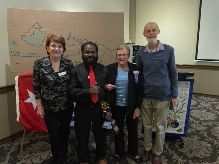 Kampanyekan Intervensi Dewan Keamanan PBB ke Papua Barat. [Foto: ist]