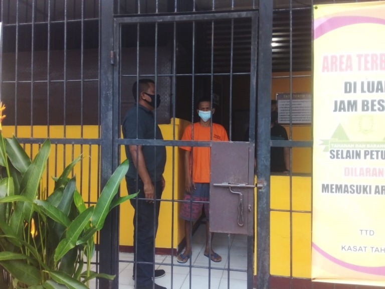 Pelaku Pencabulan Anak Diringkus Tim Avatar Reskrim Polres Manokwari. [Foto: ist]