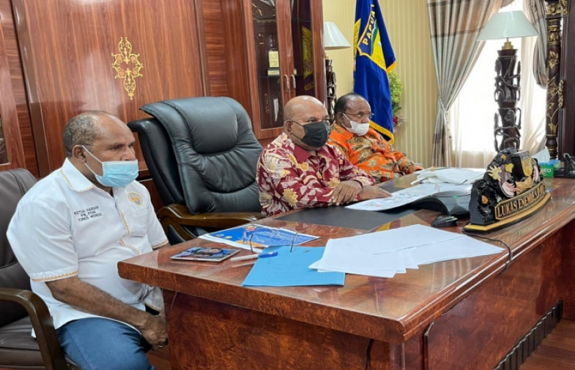 Jelang PON, Ini Pesan Presiden Jokowi kepada Pemprov Papua. [Foto: Pemprov Papua]