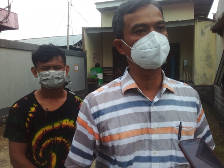 Martabe Reinhard Simantujak, Pengusaha PT Irman Jaya. [Foto: JP/Rolly]