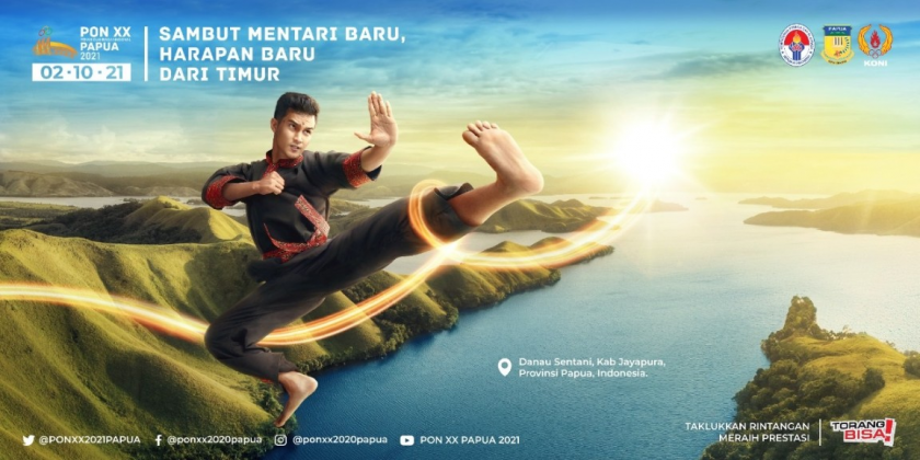 PON XX, Perpaduan Olahraga, Keindahan Alam dan Budaya Papua. 