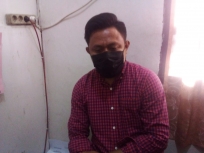 Penyidik Reskrim Polres Manokwari Roy Awarawi. [Foto: JP/Rolly]