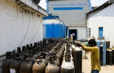 Ilustrasi tabung oksigen. [Foto: AFP]