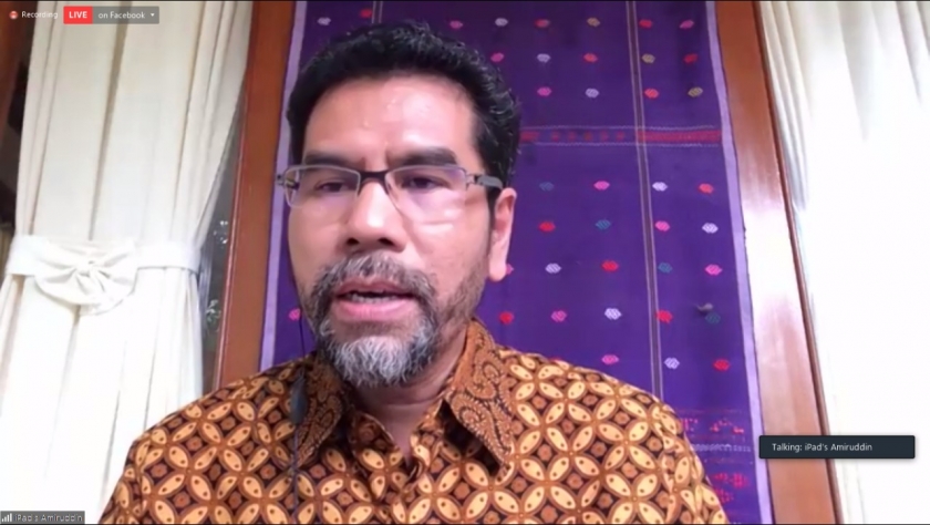 Wakil Ketua Eksternal Komnas HAM RI Amiruddin Al Rahab. [Foto: Komnas HAM RI]