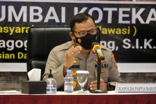 Kapolda Papua Barat Irjen Pol. Dr. Tornagogo Sihombing, S.IK.,M.Si