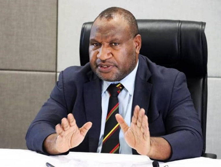 Perdana Menteri PNG, James Marape. [Foto : PNG govt/RNZ]