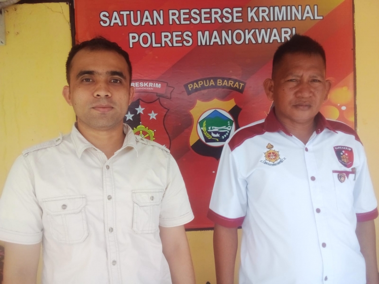 Tim Avatar Polres Manokwari Ringkus Pelaku Pembunuhan di Warmare. [Foto: Rolly]