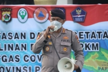 Jalankan Inmendagri, Satgas Covid-19 Papua Mulai Penyekatan di 3 Titik. [Foto: Polda Papua]