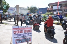 Operasi Yustisi di Abepura: 81 Orang Sanksi Denda, 8 Sanksi Kurungan. [Foto: Polresta Jayapura Kota]
