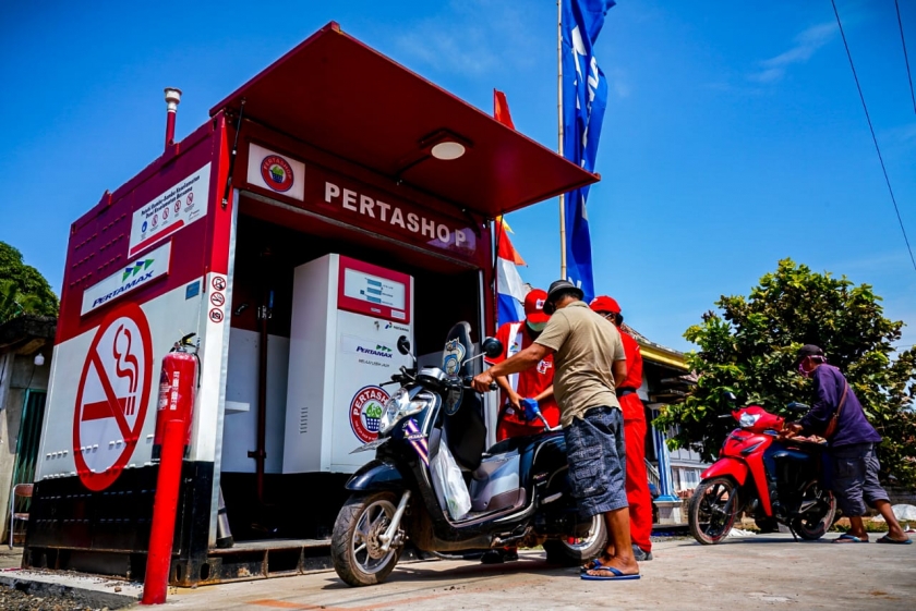 Pertashop PT Pertamina. [Foto: Pertamina]