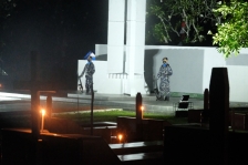 Renungan Suci HUT RI ke-76 di Manokwari, Papua Barat. [Foto: Polda Papua Barat]