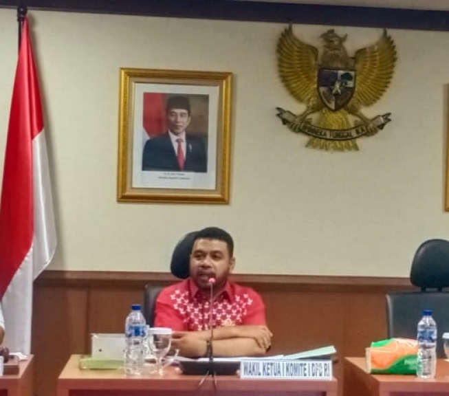 Wakil Ketua I Komite I DPD RI, Dr. Filep Wamafma SH., M.Hum.