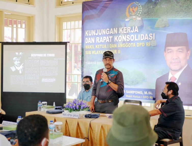 DPD RI Dorong Pemerintah Seimbangkan Pembangunan Kawasan Timur Indonesia. [Foto: DPD RI]