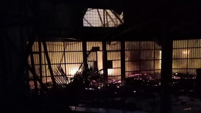 Ilustrasi Kebakaran Lapas Kelas I Tangerang. [Foto: ist]