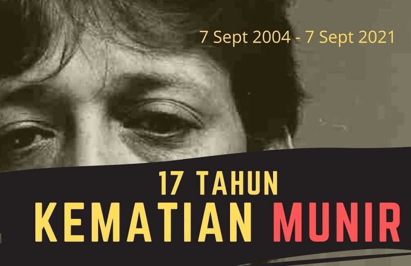 Profil Munir Said Thalib aktivis HAM yang meninggal dunia 7 September 2004. [Foto: Tangkap Layar: YouTube.com/Jakartanicus]