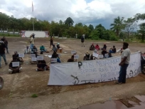 Kawal Bupati Sorong, Masyarakat Adat Desak DPRD Sorong Bentuk Pansus. [Foto: Diskominfo Kab Sorong]