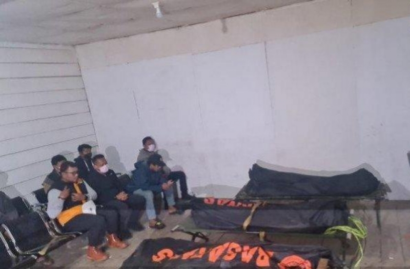 Tak Ada Keterlibatan KKB, Jenazah Kru Rimbun Air Tiba di Sugapa. [Foto: ist]