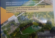 Dokumen Final UKL-UPL Pembangunan dan Operasional Resort Sisar Matiti Kabupaten Teluk Bintuni. [Foto: JP/MW]