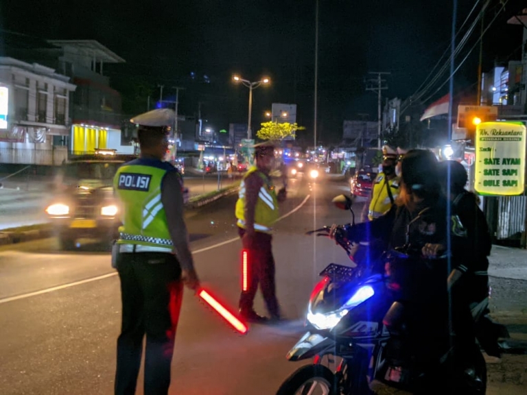 2 Hari Kasat Lantas Polres Manokwari Bertugas, Balap Liar Mulai Kocar Kacir. [Foto: JP/Rolly]