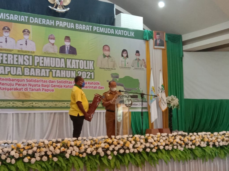 Komda Pemuda Katolik Papua Barat menggelar Konferensi Pemuda Katolik yang diikuti oleh Komcab se-Papua Barat, Senin (27/9).