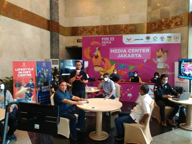 Sukseskan PON XX, PWI dan SIWO Pusat Buka Media Center di Jakarta.