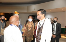 Gubernur Enembe Bangga Presiden Jokowi Hadiri Pembukaan PON. [Foto: Pemprov Papua]