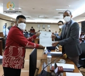 DPD RI dan Pemerintah Duduk Bareng Bahas RPP Pelaksanaan Otsus Papua. [Foto: DPD RI]