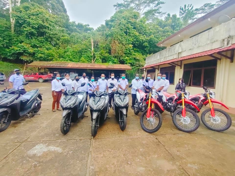 Penyuluh Pertanian Kabupaten Sorong Difasilitasi Kendaraan Operasional. [Foto: Diskominfo Kab Sorong]