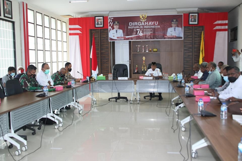 Kabupaten Kaimana Bersiap Gelar Konferensi Besar Masyarakat Adat Papua Ke-4. [Foto: Humas Pemkab Kaimana]