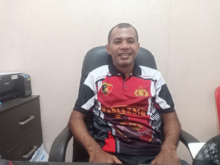 Kanit Tipider Polres Manokwari Mario Manuri SH. [Foto: JP/Rolly]