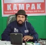 Sekjen LSM Kampak Papua, Johan Rumkorem.