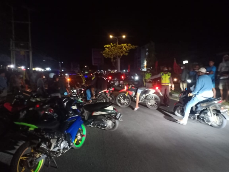 Operasi TNI-Polri di Manokwari Berhasil Amankan Sajam, Motor Hingga Miras. [Foto: JP/Rolly]